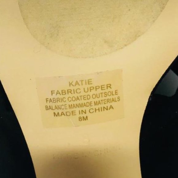 Kaari Blue Size 8 Knotted Rounded Katie Heels - Picture 4 of 6